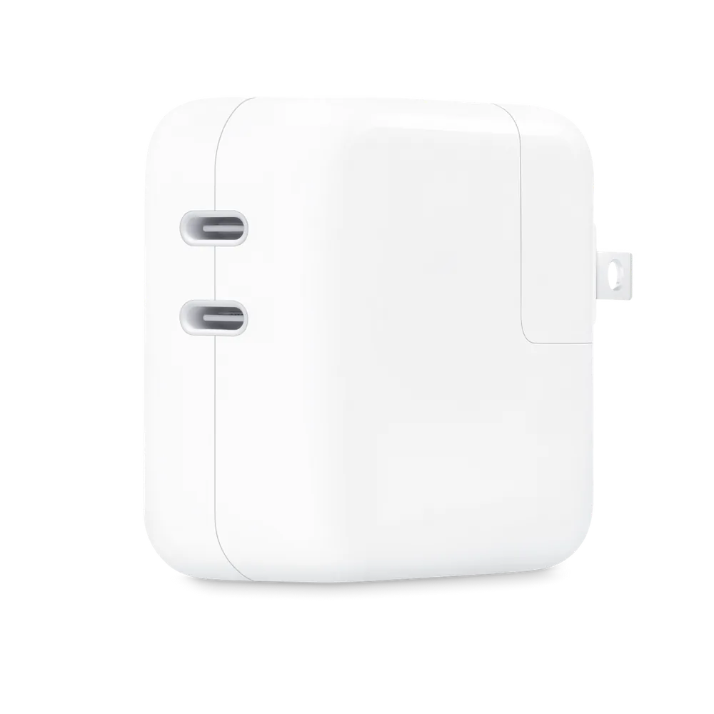 Apple 35W Dual USB-C Port Power Adapter product image